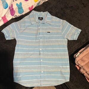 O'neils Boys Blue Striped Shirt